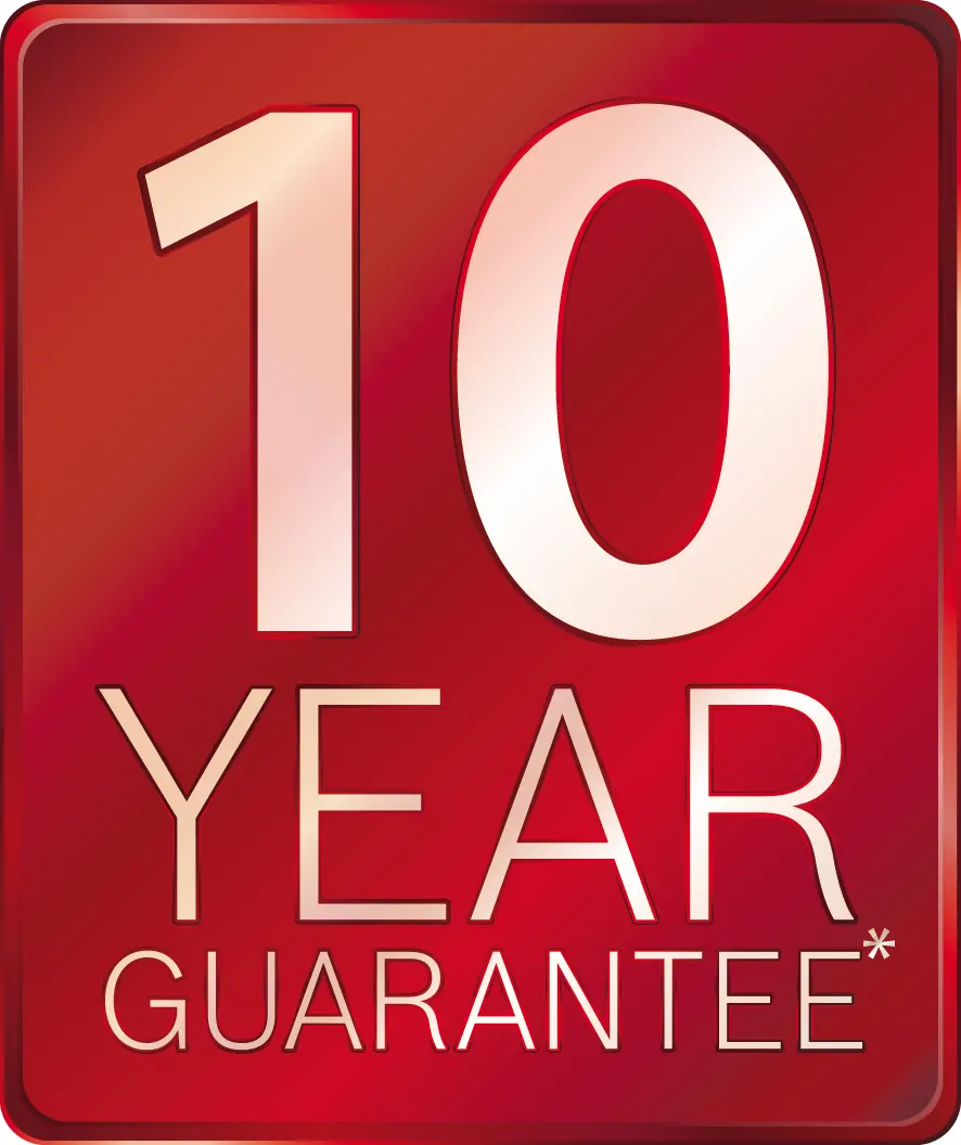 10 Year Guarantee on Worcester Bosch boilers